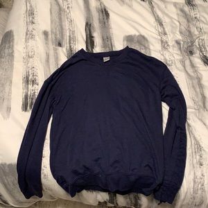 This navy blue, old navy sweater!